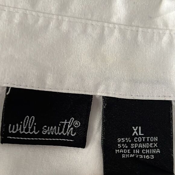 ULTIMATE Grey Skirt Size 14 / Willi Smith White Shirt/Shacket Size XL - Picture 10 of 16